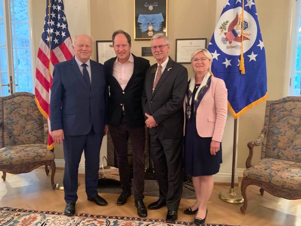 Z wizytą u Marka Brzezińskiego, Ambasadora USA w Polsce